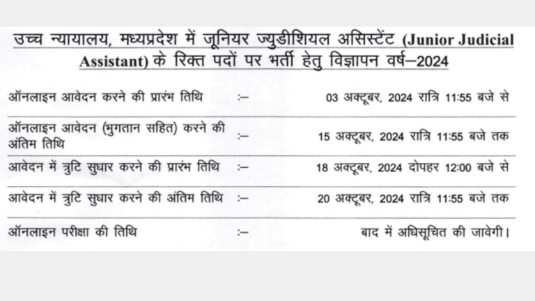 MPHC Recruitment 2024