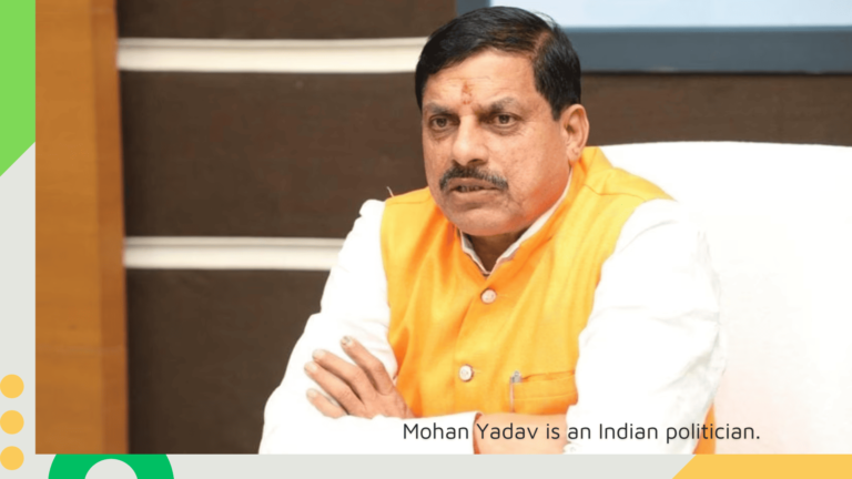 Mohan Yadav is an Indian politician. (1)