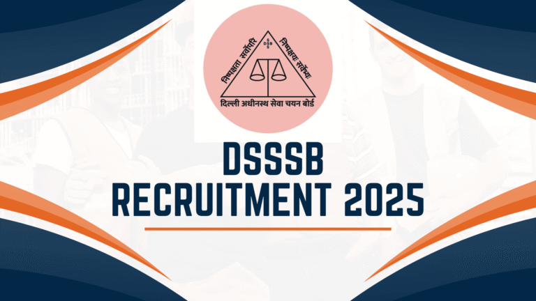 DSSSB Recruitment 2025 (1) (1)
