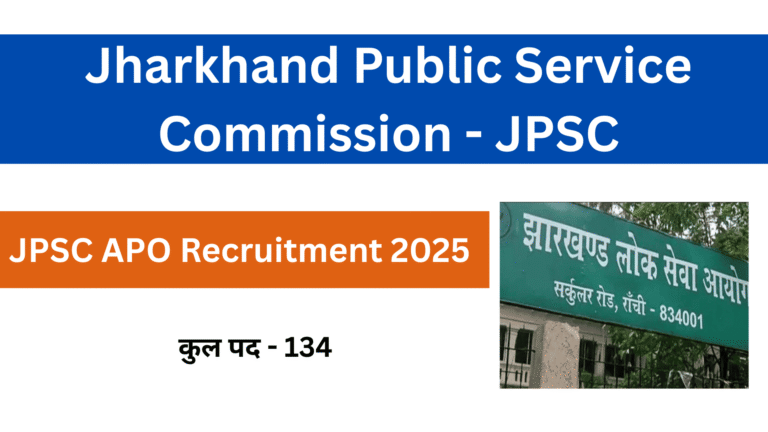 JPSC APO Recruitment 2025 (1)