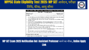 MPPSC State Eligibility Test 2025 MP SET (1)